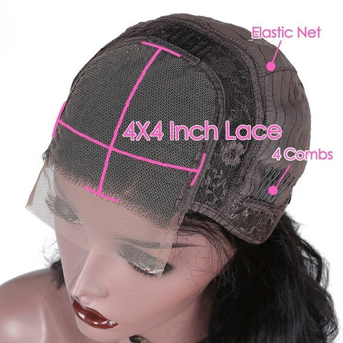 Light Wave Transparent Lace Front Wig