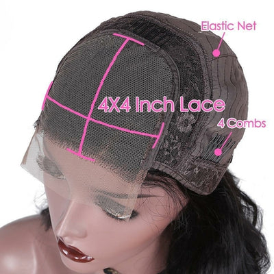Light Wave Transparent Lace Front Wig