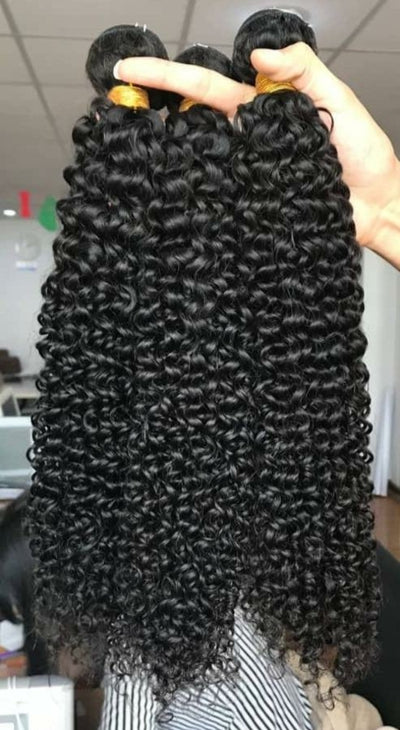 Tight Curly Brazilian Human Hair