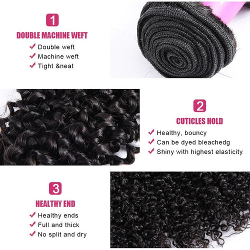 Tight Curly Brazilian Human Hair