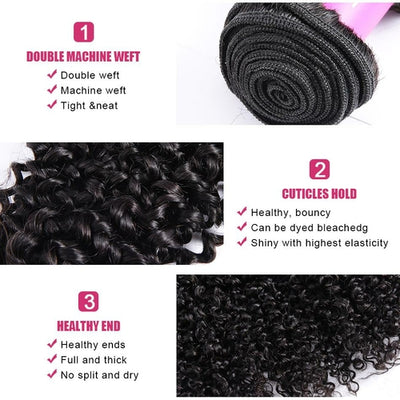 Tight Curly Brazilian Human Hair