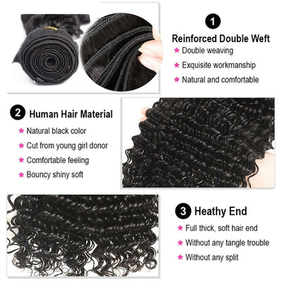 Curly Peruvian Human Hair