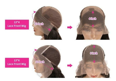Tight Curl Transparent Lace Front Human Hair Wig