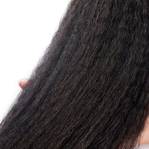 Kinky Straight Brazilian Human Hair