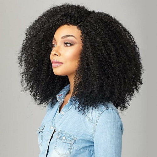 13x4 Kinky Afro Human Hair Wig