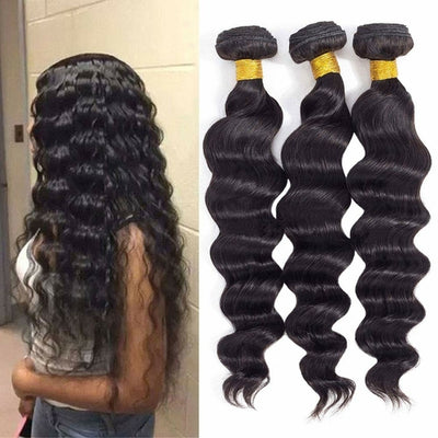 Loose Body Wave Brazilian Human Hair