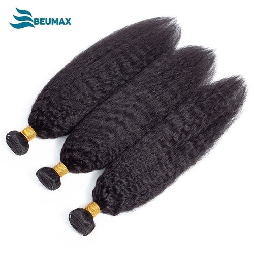Kinky Straight Brazilian Human Hair