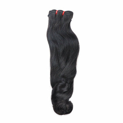 Luxury Brazilian Virgin Hair Bundle Set – Soft, Silky, Natural Finish