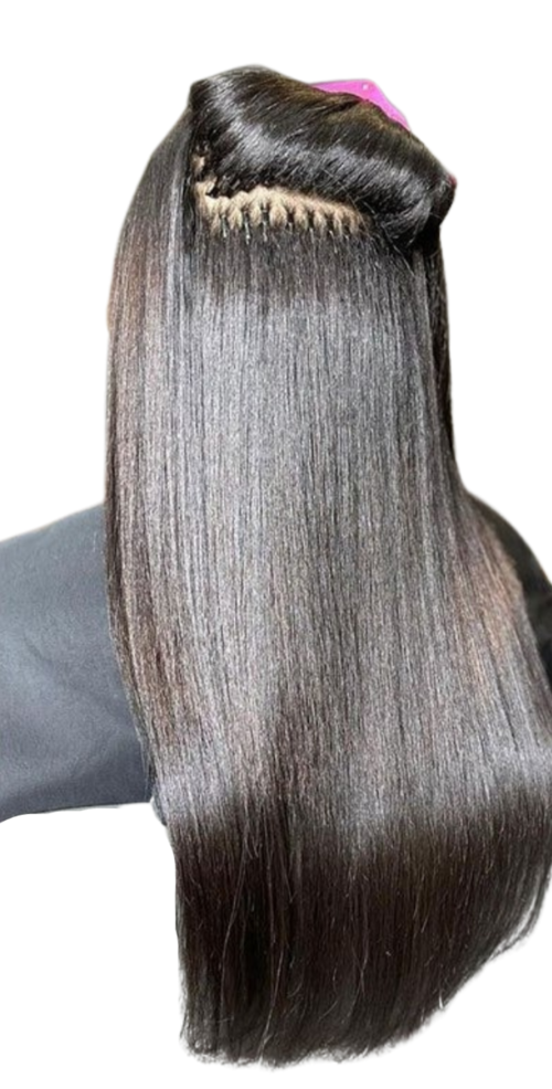 Human Brazilian Kinky Straight Micro-links