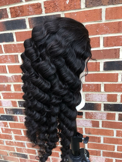Light Wave Transparent Lace Front Wig