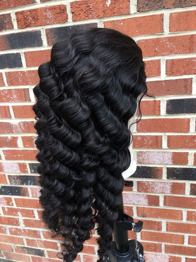 Light Wave Transparent Lace Front Wig