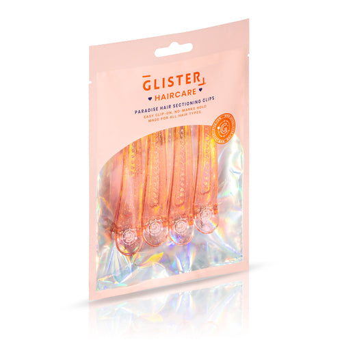 Chic transparent hair clips