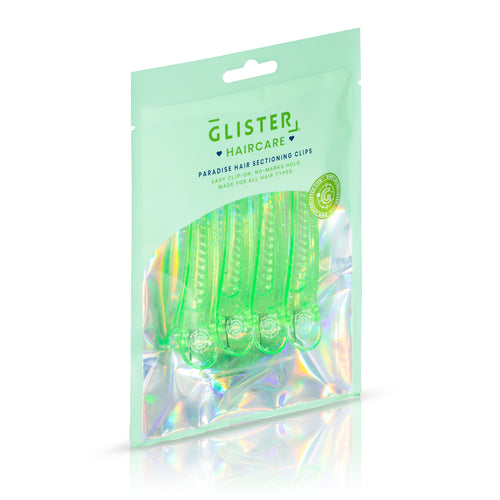 Chic transparent hair clips