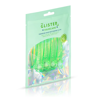 Chic transparent hair clips