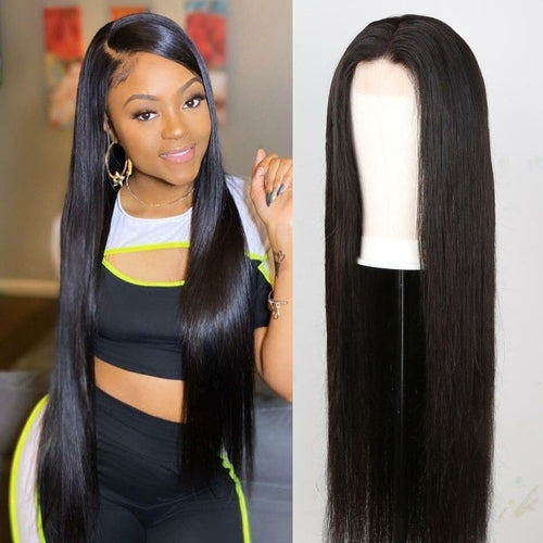 Straight Lace Closure Wig