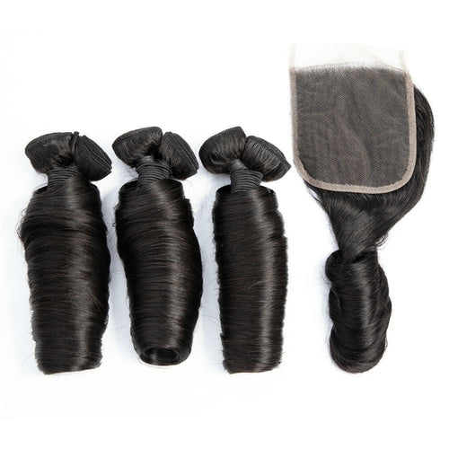 Bouncy  Human Hair Curl bundles