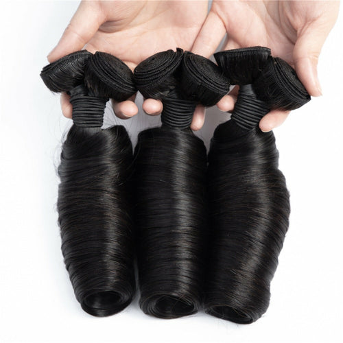 Bouncy  Human Hair Curl bundles