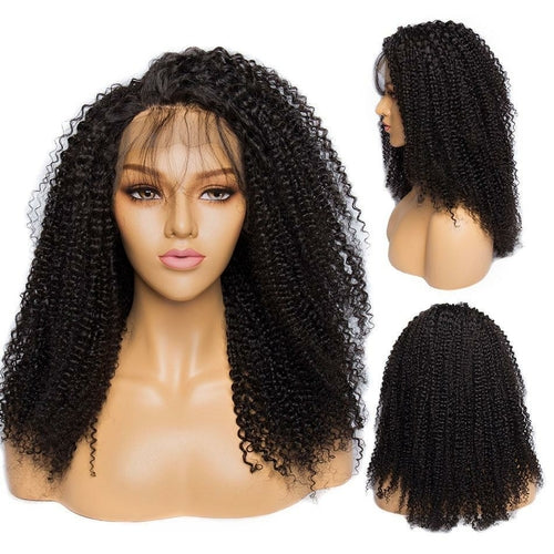 13x4 Kinky Afro Human Hair Wig