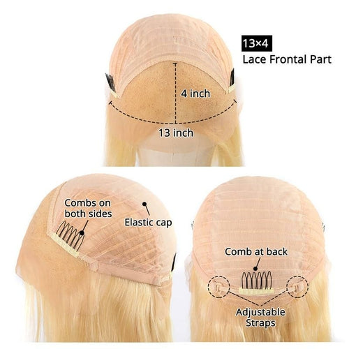 Short 613 Pre Plucked Blonde Wig