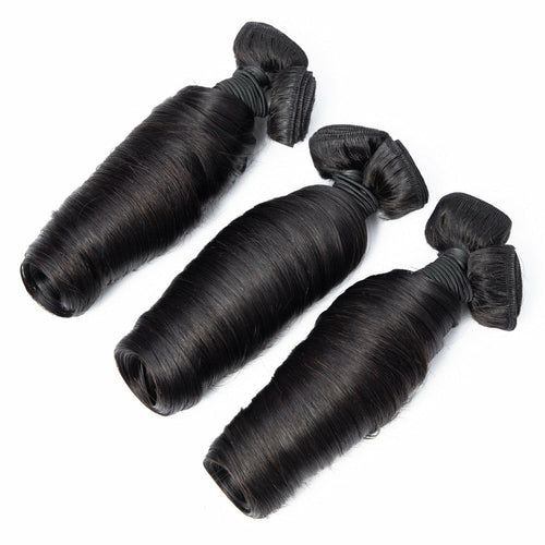 Bouncy  Human Hair Curl bundles