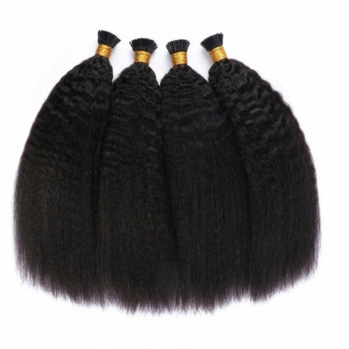 Human Brazilian Kinky Straight Micro-links