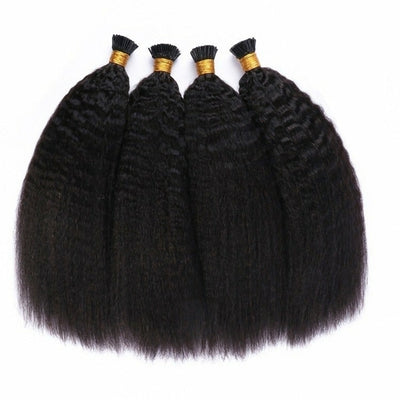 Human Brazilian Kinky Straight Micro-links