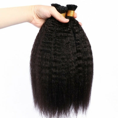 Human Brazilian Kinky Straight Micro-links
